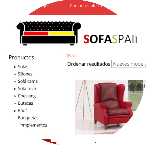 Diseño web Sofa Spain